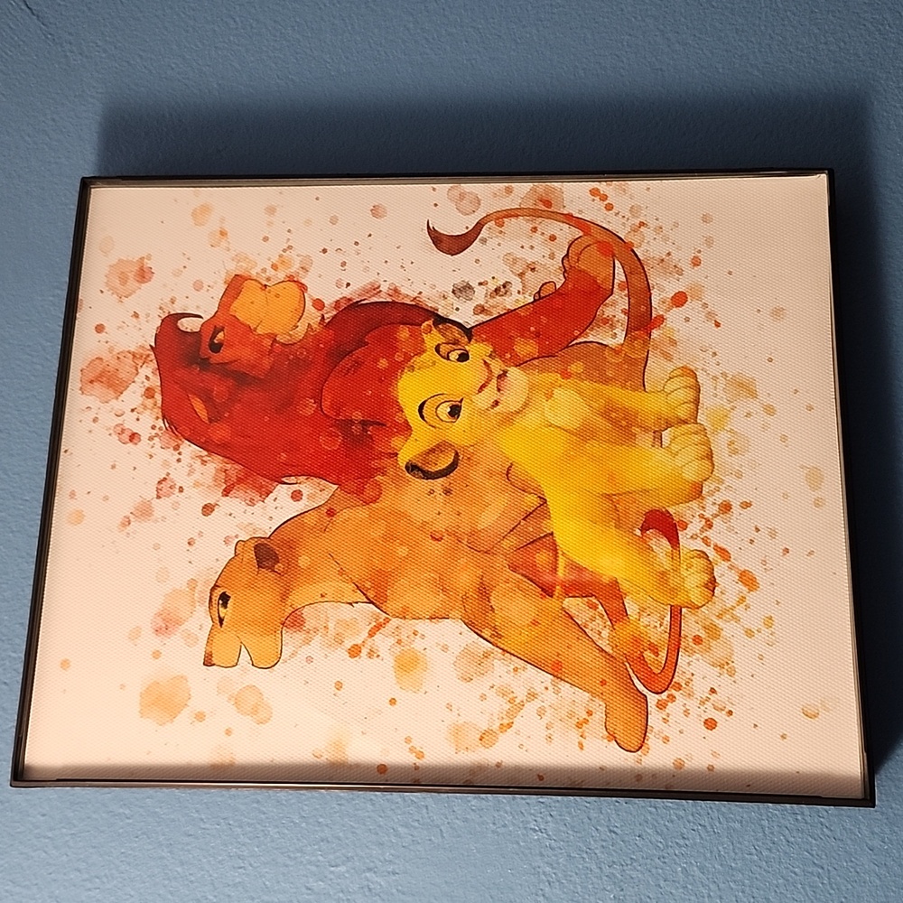 Disney's The Lion King Framed Canvas Art